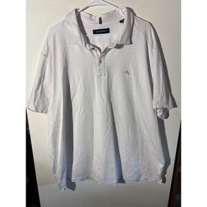 Tommy Bahama White Polo‎ Shirt Men's Short Sleeve Casual Everyday 2XB